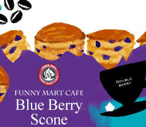 カフェとスイーツのイラスト ファニーマートカフェ イラストレーター 中村 メグミ 公式サイト