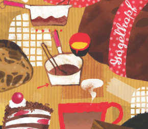 カフェとスイーツのイラスト ファニーマートカフェ イラストレーター 中村 メグミ 公式サイト