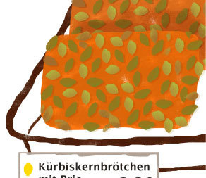 キュルビスケルンブロートヘンのイラスト