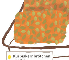 キュルビスケルンブロートヘンのイラスト