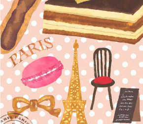 世界の国と街のイラスト ファニーマートカフェ イラストレーター 中村 メグミ 公式サイト
