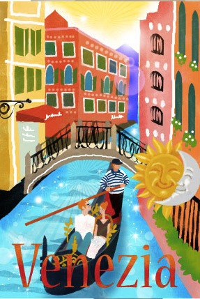世界の国と街のイラスト ファニーマートカフェ イラストレーター 中村 メグミ 公式サイト